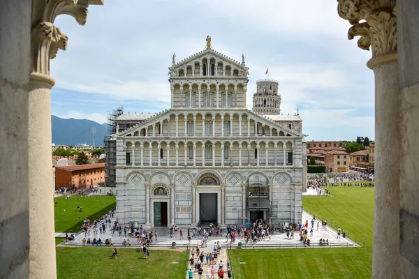 Pisa Talya Ağustos 2019 Pisa Katedrali Güneşli Bir Günde Bir — Stok fotoğraf