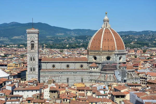 Güneşli Bir Günde Floransa Daki Santa Maria Del Fiore Katedrali — Stok fotoğraf