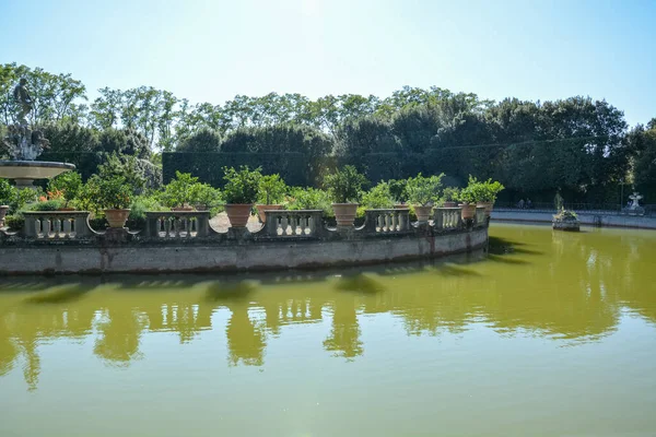 Giardino Boboli Firenze Una Giornata Sole — Foto Stock