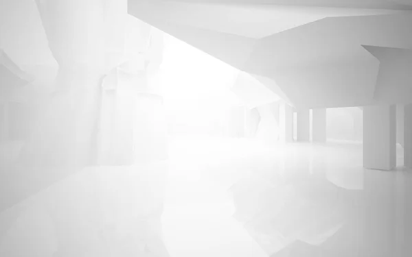 Biały gładki streszczenie tło architektoniczne. — Zdjęcie stockowe
