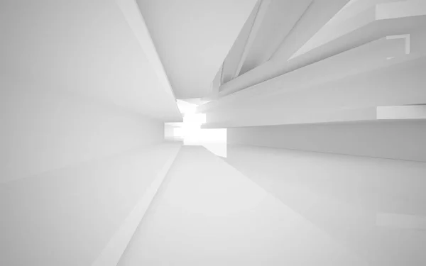 White smooth abstract architectural background. — Stock Photo, Image