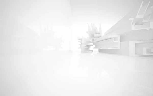 Білий гладкий абстрактний архітектурний фон . — стокове фото