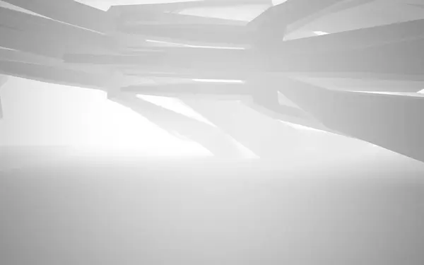 White smooth abstract architectural background. — Stock Photo, Image