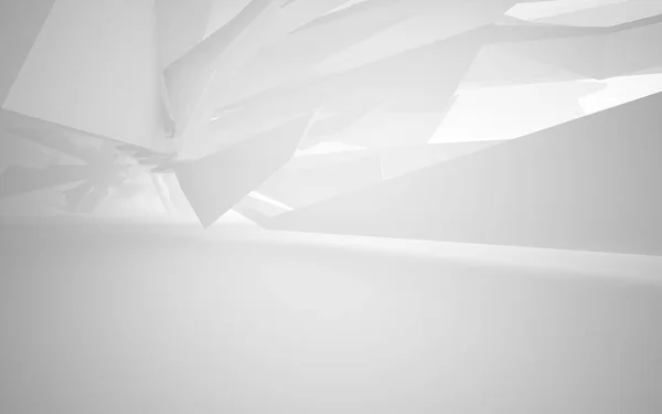 White smooth abstract architectural background. — Stock Photo, Image