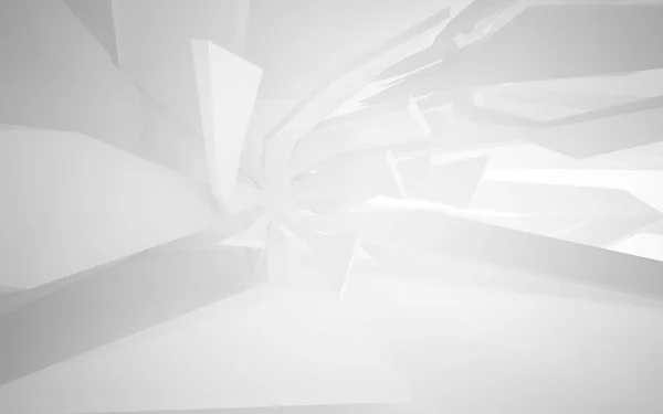 Witte gladde abstracte bouwkundige achtergrond. — Stockfoto