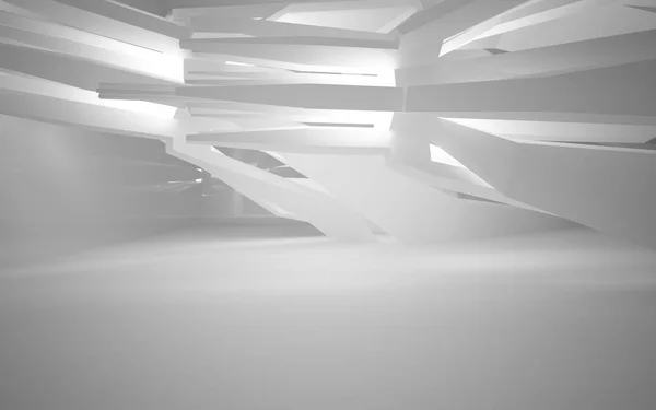 Weiße glatte abstrakte architektonische Hintergrund. — Stockfoto