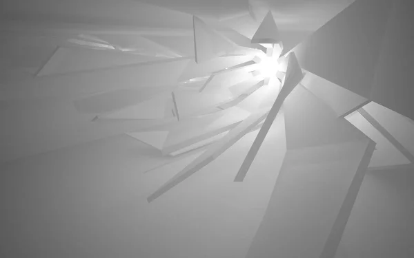 White smooth abstract architectural background. — Stock Photo, Image