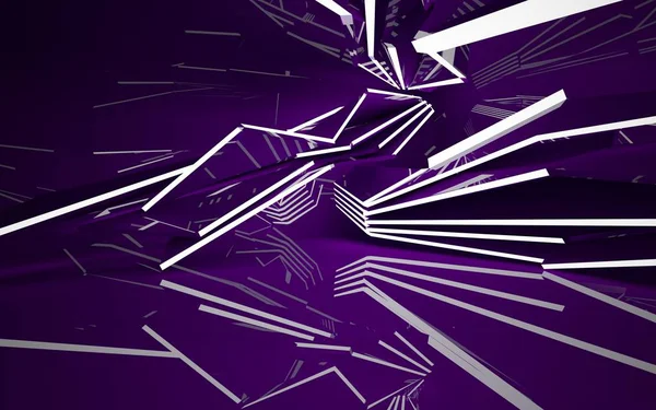 Abstract purple interior — Stock Photo, Image