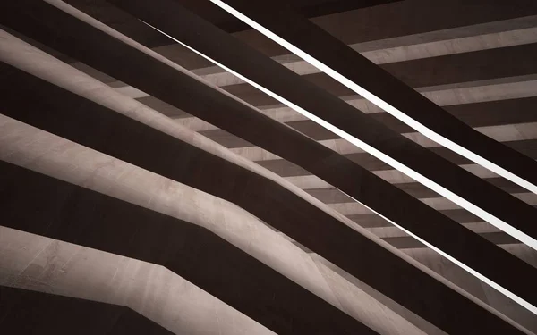 Abstract bruin concreet kamer interieur — Stockfoto