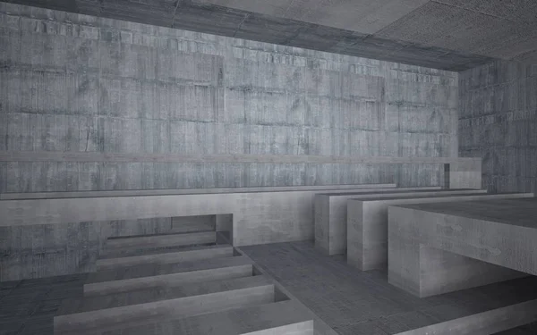 Empty dark abstract concrete room — Stock Photo, Image