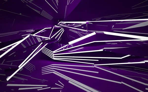 抽象的紫色内政 — 图库照片