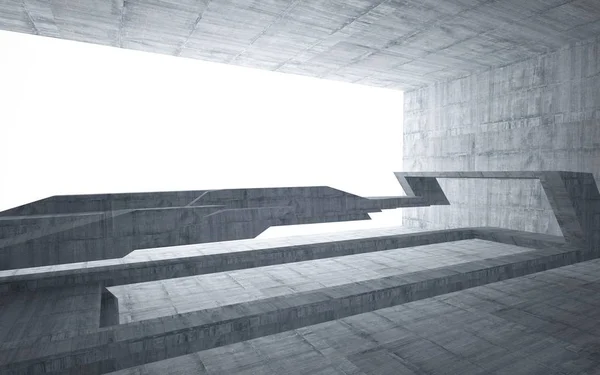 Interior abstrato do concreto . — Fotografia de Stock