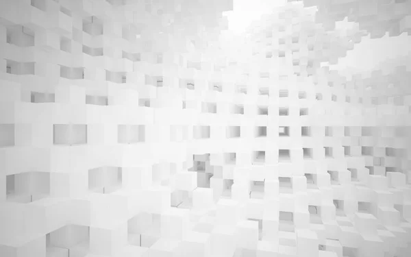 Абстрактный белый интерьер — стоковое фото