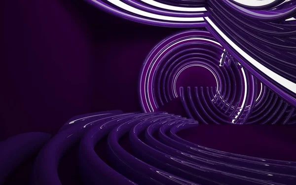 Abstract purple interior — Stock Photo, Image