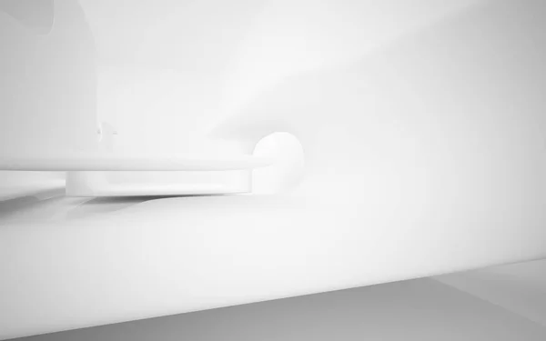 Abstract white interior — Stock Photo, Image