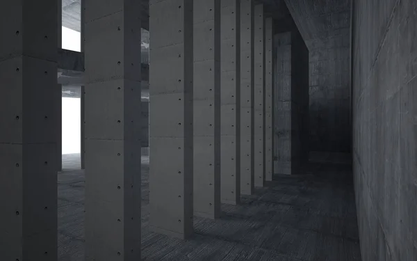 Abstrakti betoni sisustus — kuvapankkivalokuva