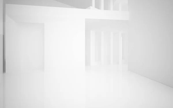 Abstract white smooth interior — Stock Photo, Image