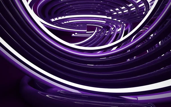 Abstract purple interior — Stock Photo, Image