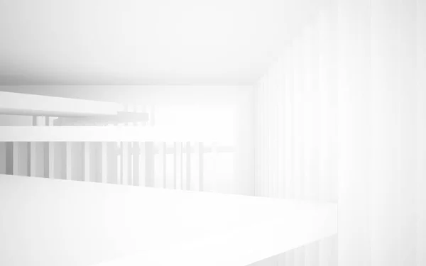 Абстрактный белый гладкий интерьер — стоковое фото