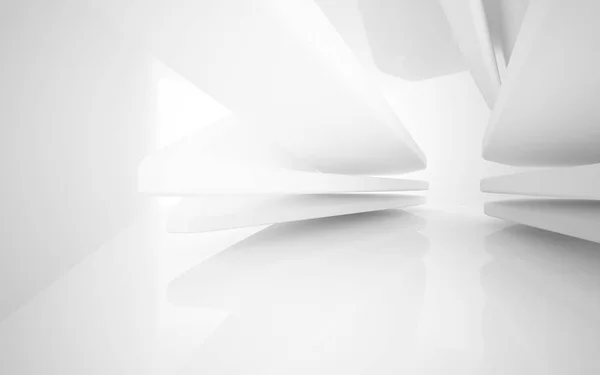 Abstract white interior — Stock Photo, Image