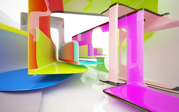 Interior de color liso abstracto — Foto de Stock