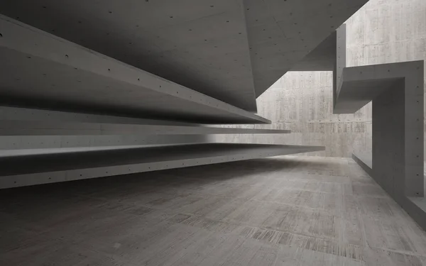 Abstract minimalisme concrete interieur — Stockfoto