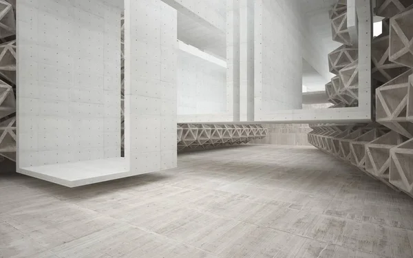 Mroczne Abstrakcja betonu wnętrze — Zdjęcie stockowe