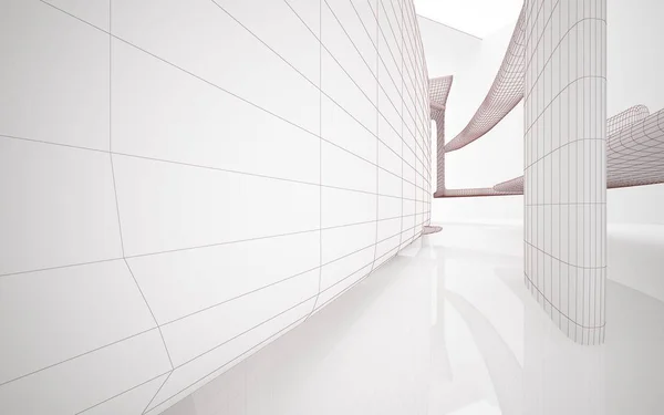 Antecedentes abstractos de arquitectura blanca . —  Fotos de Stock