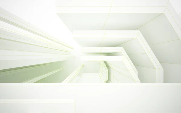 Abstract interior highlights future — Stock Photo, Image