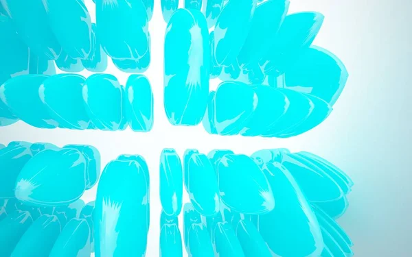 Abstracte interieur in verloop gekleurde gladde — Stockfoto