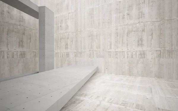 Soyut minimalizm beton iç — Stok fotoğraf