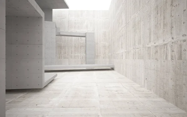 Abstract minimalisme concrete interieur — Stockfoto