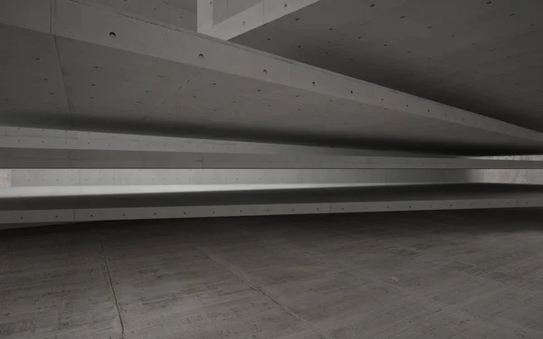Abstract minimalism concrete interior — Stock Photo, Image