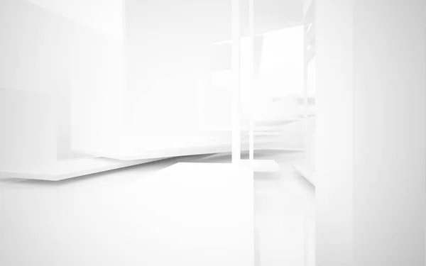 Αφηρημένη ομαλή λευκό εσωτερικό — Φωτογραφία Αρχείου