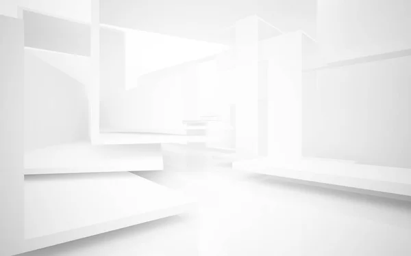 Абстрактний гладкий білий інтер'єр — стокове фото