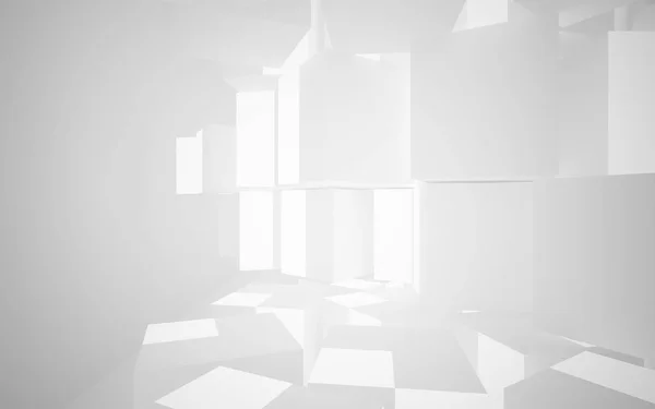 Puste wnętrze Abstrakcja Światło — Zdjęcie stockowe