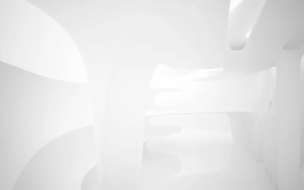 Abstract smooth white interior — Stock Photo, Image