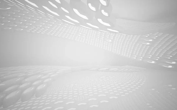 Abstract white interior — Stock Photo, Image