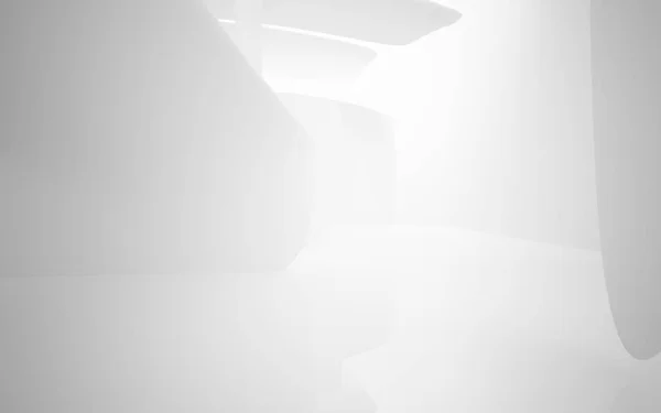 Abstract smooth white interior — Stock Photo, Image