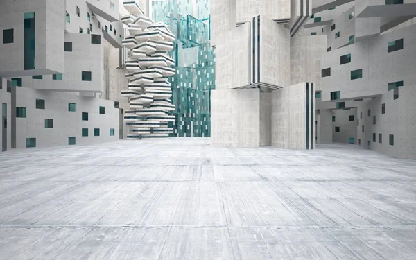 Абстрактний фон у вигляді багатоповерхових будівель — стокове фото