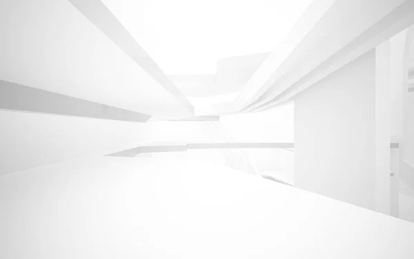 Abstract white interior — Stock Photo, Image