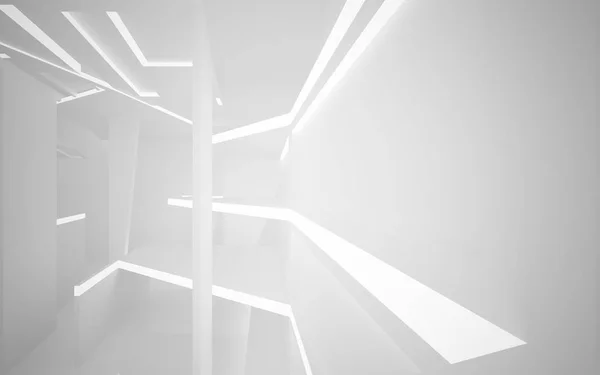 Abstract smooth white interior — Stock Photo, Image