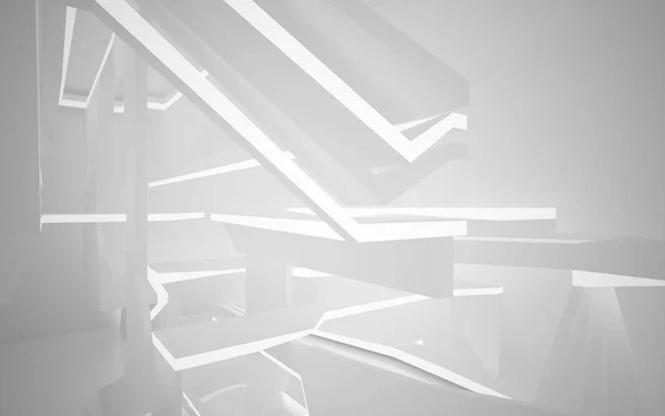 Abstracte wit interieur — Stockfoto