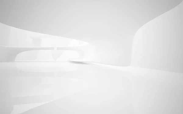 Abstract smooth white interior — Stock Photo, Image