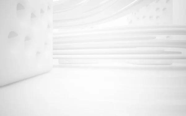 Astratto interno bianco — Foto Stock
