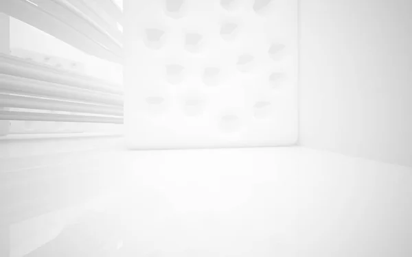 Abstract white interior — Stock Photo, Image