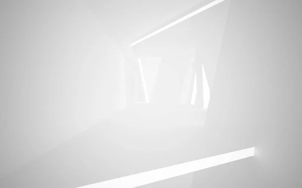 Abstrato interior branco — Fotografia de Stock