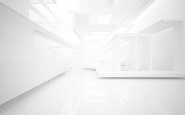 Empty white abstract room interior Royalty Free Stock Images