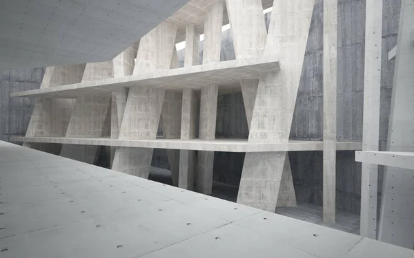 Abstract interior of concrete — Stock Photo, Image