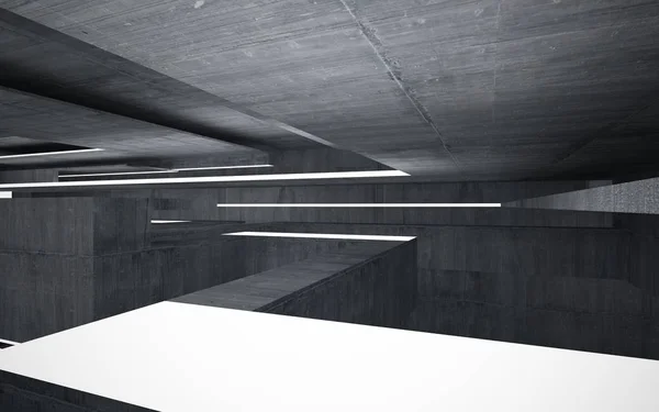 Empty abstract room interior — Stock Photo, Image